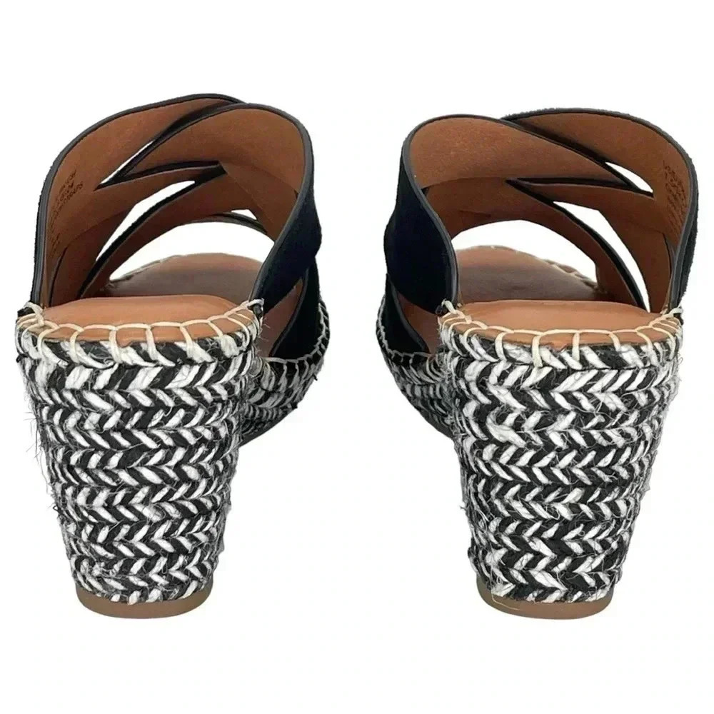 Gentle Souls Charli Strappy Leather Womens Wedge Sandals Size 7.5M NWOB - Picture 9 of 15